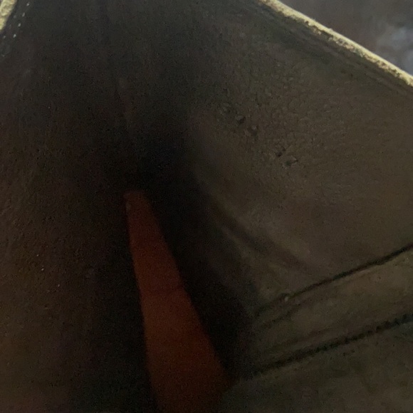 37.5 🔖 GUIDI Women 310 Front Zip Military Boots Metallic Copper Atelier $1380 - Picture 9 of 10